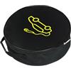 Generico Borsa Porta Cavi, Custodia per Caricabatterie per Auto Elettrica, Borsa per Cavo di Ricarica per Veicolo, Nero Portatile Borsa per Cavo di Ricarica Auto Elettrica, Custodia per Cavi(Rotondo)
