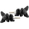 Springwillfly Morsetto a vite di regolazione del parabrezza per parabrezza anteriore deflettore del vento adatto per moto BMW R1200GS dal 2004 al 2017, bullone a vite ABS