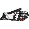 Alpinestars Gp Plus R V3 Guanti da moto, nero/bianco/rosso neon, XL