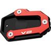 BTWSRX Supporto Per Cavalletto Laterale Moto Per DUCATI Per Multistrada V2 V2S V4 V4S 2022 2023 2024 2025 Moto Piastra Estensione Cavalletto Laterale