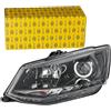 HELLA 1EL 011 824-211 DE/Faro doppio/Alogeno-Faro principale ECE, per veicolo circolazione Dx, anteriore Sx