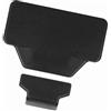 LUCKDANO Schienale per Moto, Imbottitura Posteriore in Gomma per Moto Borsa da Sella Tronco Schienale Passeggero Accessorio Adatto per F800GS - Design Resistente e Impermeabile con Adesivo Forte -
