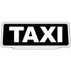SIGNAL SAFETY Clip Pannello in plastica per Visiera parasole Auto Taxi Riflettente Nero