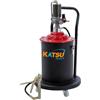 KATSU Tools Pompa Pneumatica per Grasso 20L Ingrassatore con Pompa Pneumatica Portatile Pistola per Grasso ad Aria con 12ft Tubo, 450 Bar, per Auto Camion Macchinari