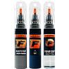 F FIRANTO FIRANTO Kit Riparazione Vernice Auto per Toyota 8P4 Dark Blue - Set rimuovi Graffi per Vernice Auto 3in1-15ml Primer, Pennarello ritocchi Vernice, Vernice lucidante