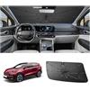 ASZSK [2026 nuovo aggiornamento] Ki-a Sportage NQ5 2023-2025 Upgraded Model Auto Ombrellone,Protezione UV,Ombrellone pieghevole,Ombrellone anteriore