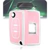LELNOOS Cover Chiave Auto, Silicone Custodia Chiave Protettiva Copri Chiavi per Peugeot 207 307 308 407 3008 5008 Partner Tepee per Citroen C1 C3 C4 Picasso Aircross Berlingo Fiat Scudo, 3 Tasti