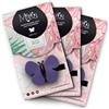Marta la farfalla Black Orchid Tris Deodorante Auto: Profumo Orchidea Nera e Profumatore Diffusore per Macchina - Set 3 Pezzi