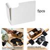 5x Divisori per carte, organizer, sicuri, compatibili, robusti, accessori, clip