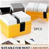 5 divisori per carte, robusti, professionali, ad alte prestazioni, organizer
