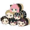 CHUGAI KOGYO Spia × Famiglia Mochikororin Peluche Giocattolo Mascotte Box Completo Set Di 6
