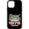 Vintage Birthday Collection Custodia per iPhone 12 mini Originale 1976 Vintage Cassette Birthday Edition