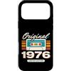 Vintage Birthday Collection Custodia per iPhone 17 Pro Max Originale 1976 Vintage Cassette Birthday Edition