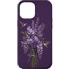 Hummingbird Apparel For Kids and Adults Custodia per iPhone 12 Pro Max Hummingbird Bouquet Lilla Lavanda Floreale Botanico