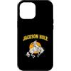 Mystic Lilian Custodia per iPhone 12 Pro Max Rodeo Cowboy Equitazione Un Cavallo Cazzo Jackson Hole Wyoming