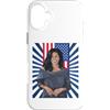 President's Day Black History Month Mich Custodia per iPhone 16 Plus Patriottica Michelle Obama Donne Storia Mese Amore Motivazione