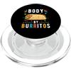 Burrito Cinco de Mayo Mexican Food Gifts Body By Burritos Cibo messicano Cinco De Mayo Amante Burritos PopSockets PopGrip per MagSafe