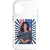 President's Day Black History Month Mich Custodia per iPhone 16 Patriottica Michelle Obama Donne Storia Mese Amore Motivazione