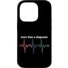 Rare Disease Warrior Gifts for Women and Custodia per iPhone 14 Pro Mese di sensibilizzazione sulle malattie rare Zebra febbraio Malattia rara