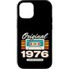 Vintage Birthday Collection Custodia per iPhone 12/12 Pro Originale 1976 Vintage Cassette Birthday Edition