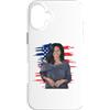 President's Day Black History Month Mich Custodia per iPhone 16 Plus Patriottica Michelle Obama Donne Storia Mese Amore Motivazione