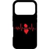 LoveAlbania Custodia per iPhone 17 Pro Mappa della bandiera del battito cardiaco dell'Albania
