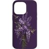 Hummingbird Apparel For Kids and Adults Custodia per iPhone 14 Pro Max Hummingbird Bouquet Lilla Lavanda Floreale Botanico