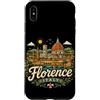 Italy Souvenir Gift Custodia per iPhone XS Max Regalo di riferimento disegnato a mano di Firenze Italia souvenir di viaggio