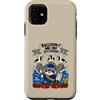Raccoon Classroom Humor Club for Student Custodia per iPhone 11 Raccoon-t Me In 5 ° Grado Gabbiano Divertente Ritorno A Scuola Umorismo