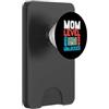 Mom Level Unlocked Gifts Mamma Livello Sbloccato Gravidanza Retrò Festa Della Mamma Gamer Amante PopSockets PopWallet per MagSafe