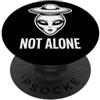UFO Believer UFO alieno NON SOLO PopSockets PopGrip Adesivo