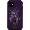 Hummingbird Apparel For Kids and Adults Custodia per iPhone 11 Hummingbird Bouquet Lilla Lavanda Floreale Botanico