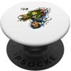 Dragon Symbol / Chinese Mythology / Tai Simbolo del drago/calligrafia mitica cinese Tai Chi Drago PopSockets PopGrip Adesivo