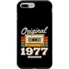 Vintage Birthday Collection Custodia per iPhone 7 Plus/8 Plus Originale 1977 Vintage Cassette Birthday Edition