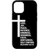 Church Bible Verses for Pastor Clergy Pr Custodia per iPhone 12/12 Pro Galati 5:22 5 22 Dio Gesù Cristiano Frutta Spirito Amore