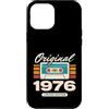 Vintage Birthday Collection Custodia per iPhone 12 Pro Max Originale 1976 Vintage Cassette Birthday Edition