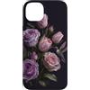 Floral Botanical Hummingbird Garden Natu Custodia per iPhone 14 Plus Arte floreale del giardino botanico dei tulipani delle rose