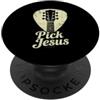 Christian Merch Scegli Gesù - Cristiano Gesù Fede Chiesa Preghiera Bibbia PopSockets PopGrip Adesivo