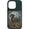 Belle Epoque Animals Custodia per iPhone 13 Pro Bassotto dai capelli ruvidi Vintage rivestito di cinghiale