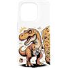 Rock Climbing Lover Gifts Climber Custodia per iPhone 15 Pro T-Rex Hates Rock Climbing Bouldering Dinosaur Pun