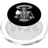 Mexican Humor Art Lucha Libre Charro con zucchero filato PopSockets PopGrip per MagSafe