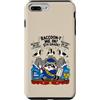 Raccoon Classroom Humor Club for Student Custodia per iPhone 7 Plus/8 Plus Raccoon-t Me In 5 ° Grado Gabbiano Divertente Ritorno A Scuola Umorismo