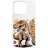 Rock Climbing Lover Gifts Climber Custodia per iPhone 15 Pro Max T-Rex Hates Rock Climbing Bouldering Dinosaur Pun