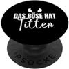 NextLevel Merch Backprint il male ha le tette tette seni bosom divertente PopSockets PopGrip Adesivo