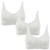Medela Reggiseno da Donna Pregnancy And Nursing (Confezione da 3), Bianco, M