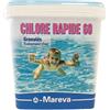 Mareva Chlore Rapide 60 Cloro Granulare Dicloro per Piscina Reva-Klor 5-10-25 kg