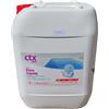 CTX Professional CTX-161 Cloro Liquido 25 kg Ipoclorito di Sodio per Trattamento Acqua Piscina