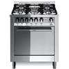 Lofra Cucina gas 5 zone Forno a Gas MAXIMA M76GV C Inox Classe A (70x60x90,5cm)