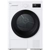 LG Asciugatrice 8kg RNA1008NWK Classe D 8 programmi, 3 livelli di asciugatura