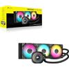 Intel Corsair Nautilus 360 RS ARGB Dissipatore a Liquido CPU AIO Intel AMD 3 Ventole